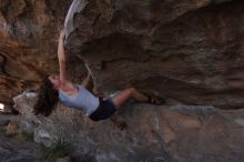 Bouldering in Hueco Tanks on 04/06/2016 with Blue Lizard Climbing and Yoga

Filename: SRM_20160406_1158020.jpg
Aperture: f/9.0
Shutter Speed: 1/250
Body: Canon EOS 20D
Lens: Canon EF 16-35mm f/2.8 L