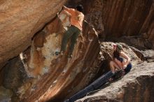 Bouldering in Hueco Tanks on 04/06/2016 with Blue Lizard Climbing and Yoga

Filename: SRM_20160406_1415380.jpg
Aperture: f/9.0
Shutter Speed: 1/250
Body: Canon EOS 20D
Lens: Canon EF 16-35mm f/2.8 L
