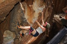 Bouldering in Hueco Tanks on 04/06/2016 with Blue Lizard Climbing and Yoga

Filename: SRM_20160406_1433120.jpg
Aperture: f/9.0
Shutter Speed: 1/250
Body: Canon EOS 20D
Lens: Canon EF 16-35mm f/2.8 L