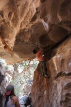 Bouldering in Hueco Tanks on 04/06/2016 with Blue Lizard Climbing and Yoga

Filename: SRM_20160406_1644430.jpg
Aperture: f/2.8
Shutter Speed: 1/200
Body: Canon EOS 20D
Lens: Canon EF 16-35mm f/2.8 L