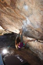 Bouldering in Hueco Tanks on 04/10/2016 with Blue Lizard Climbing and Yoga

Filename: SRM_20160410_1013130.jpg
Aperture: f/8.0
Shutter Speed: 1/250
Body: Canon EOS 20D
Lens: Canon EF 16-35mm f/2.8 L