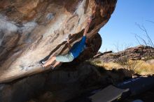 Bouldering in Hueco Tanks on 04/10/2016 with Blue Lizard Climbing and Yoga

Filename: SRM_20160410_1021170.jpg
Aperture: f/8.0
Shutter Speed: 1/250
Body: Canon EOS 20D
Lens: Canon EF 16-35mm f/2.8 L