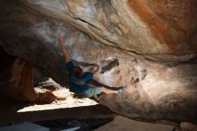 Bouldering in Hueco Tanks on 04/10/2016 with Blue Lizard Climbing and Yoga

Filename: SRM_20160410_1222160.jpg
Aperture: f/6.3
Shutter Speed: 1/250
Body: Canon EOS 20D
Lens: Canon EF 16-35mm f/2.8 L