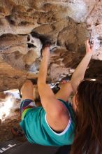 Bouldering in Hueco Tanks on 04/10/2016 with Blue Lizard Climbing and Yoga

Filename: SRM_20160410_1357491.jpg
Aperture: f/2.8
Shutter Speed: 1/250
Body: Canon EOS 20D
Lens: Canon EF 16-35mm f/2.8 L