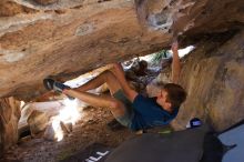 Bouldering in Hueco Tanks on 04/10/2016 with Blue Lizard Climbing and Yoga

Filename: SRM_20160410_1402340.jpg
Aperture: f/2.8
Shutter Speed: 1/250
Body: Canon EOS 20D
Lens: Canon EF 16-35mm f/2.8 L