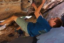 Bouldering in Hueco Tanks on 04/10/2016 with Blue Lizard Climbing and Yoga

Filename: SRM_20160410_1402430.jpg
Aperture: f/2.8
Shutter Speed: 1/250
Body: Canon EOS 20D
Lens: Canon EF 16-35mm f/2.8 L