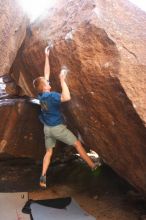 Bouldering in Hueco Tanks on 04/10/2016 with Blue Lizard Climbing and Yoga

Filename: SRM_20160410_1601000.jpg
Aperture: f/3.5
Shutter Speed: 1/250
Body: Canon EOS 20D
Lens: Canon EF 16-35mm f/2.8 L