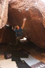 Bouldering in Hueco Tanks on 04/10/2016 with Blue Lizard Climbing and Yoga

Filename: SRM_20160410_1634180.jpg
Aperture: f/2.8
Shutter Speed: 1/250
Body: Canon EOS 20D
Lens: Canon EF 16-35mm f/2.8 L