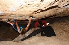 Bouldering in Hueco Tanks on 04/11/2016 with Blue Lizard Climbing and Yoga

Filename: SRM_20160411_1041320.jpg
Aperture: f/8.0
Shutter Speed: 1/250
Body: Canon EOS 20D
Lens: Canon EF 16-35mm f/2.8 L