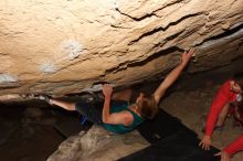 Bouldering in Hueco Tanks on 04/11/2016 with Blue Lizard Climbing and Yoga

Filename: SRM_20160411_1041500.jpg
Aperture: f/8.0
Shutter Speed: 1/250
Body: Canon EOS 20D
Lens: Canon EF 16-35mm f/2.8 L