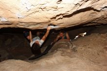 Bouldering in Hueco Tanks on 04/11/2016 with Blue Lizard Climbing and Yoga

Filename: SRM_20160411_1044590.jpg
Aperture: f/8.0
Shutter Speed: 1/250
Body: Canon EOS 20D
Lens: Canon EF 16-35mm f/2.8 L