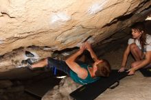Bouldering in Hueco Tanks on 04/11/2016 with Blue Lizard Climbing and Yoga

Filename: SRM_20160411_1052300.jpg
Aperture: f/8.0
Shutter Speed: 1/250
Body: Canon EOS 20D
Lens: Canon EF 16-35mm f/2.8 L