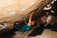Bouldering in Hueco Tanks on 04/11/2016 with Blue Lizard Climbing and Yoga

Filename: SRM_20160411_1052330.jpg
Aperture: f/8.0
Shutter Speed: 1/250
Body: Canon EOS 20D
Lens: Canon EF 16-35mm f/2.8 L