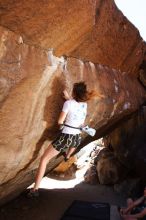 Bouldering in Hueco Tanks on 04/11/2016 with Blue Lizard Climbing and Yoga

Filename: SRM_20160411_1227380.jpg
Aperture: f/5.6
Shutter Speed: 1/320
Body: Canon EOS 20D
Lens: Canon EF 16-35mm f/2.8 L