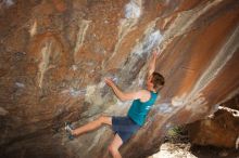 Bouldering in Hueco Tanks on 04/11/2016 with Blue Lizard Climbing and Yoga

Filename: SRM_20160411_1254010.jpg
Aperture: f/8.0
Shutter Speed: 1/250
Body: Canon EOS 20D
Lens: Canon EF 16-35mm f/2.8 L