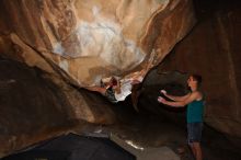 Bouldering in Hueco Tanks on 04/11/2016 with Blue Lizard Climbing and Yoga

Filename: SRM_20160411_1505260.jpg
Aperture: f/8.0
Shutter Speed: 1/250
Body: Canon EOS 20D
Lens: Canon EF 16-35mm f/2.8 L