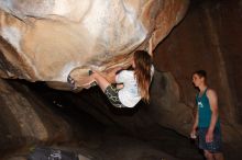 Bouldering in Hueco Tanks on 04/11/2016 with Blue Lizard Climbing and Yoga

Filename: SRM_20160411_1515520.jpg
Aperture: f/9.0
Shutter Speed: 1/250
Body: Canon EOS 20D
Lens: Canon EF 16-35mm f/2.8 L