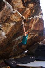 Bouldering in Hueco Tanks on 04/11/2016 with Blue Lizard Climbing and Yoga

Filename: SRM_20160411_1633570.jpg
Aperture: f/3.2
Shutter Speed: 1/400
Body: Canon EOS 20D
Lens: Canon EF 16-35mm f/2.8 L