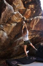 Bouldering in Hueco Tanks on 04/11/2016 with Blue Lizard Climbing and Yoga

Filename: SRM_20160411_1642251.jpg
Aperture: f/3.2
Shutter Speed: 1/400
Body: Canon EOS 20D
Lens: Canon EF 16-35mm f/2.8 L