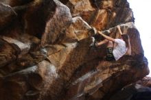 Bouldering in Hueco Tanks on 04/11/2016 with Blue Lizard Climbing and Yoga

Filename: SRM_20160411_1649260.jpg
Aperture: f/3.2
Shutter Speed: 1/400
Body: Canon EOS 20D
Lens: Canon EF 16-35mm f/2.8 L