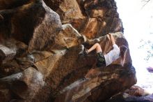 Bouldering in Hueco Tanks on 04/11/2016 with Blue Lizard Climbing and Yoga

Filename: SRM_20160411_1649270.jpg
Aperture: f/3.2
Shutter Speed: 1/400
Body: Canon EOS 20D
Lens: Canon EF 16-35mm f/2.8 L