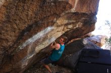 Bouldering in Hueco Tanks on 04/11/2016 with Blue Lizard Climbing and Yoga

Filename: SRM_20160411_1650280.jpg
Aperture: f/3.2
Shutter Speed: 1/400
Body: Canon EOS 20D
Lens: Canon EF 16-35mm f/2.8 L