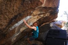 Bouldering in Hueco Tanks on 04/11/2016 with Blue Lizard Climbing and Yoga

Filename: SRM_20160411_1650590.jpg
Aperture: f/3.2
Shutter Speed: 1/400
Body: Canon EOS 20D
Lens: Canon EF 16-35mm f/2.8 L