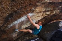 Bouldering in Hueco Tanks on 04/11/2016 with Blue Lizard Climbing and Yoga

Filename: SRM_20160411_1653090.jpg
Aperture: f/3.5
Shutter Speed: 1/320
Body: Canon EOS 20D
Lens: Canon EF 16-35mm f/2.8 L