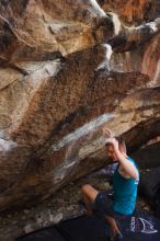 Bouldering in Hueco Tanks on 04/11/2016 with Blue Lizard Climbing and Yoga

Filename: SRM_20160411_1659092.jpg
Aperture: f/3.5
Shutter Speed: 1/320
Body: Canon EOS 20D
Lens: Canon EF 16-35mm f/2.8 L