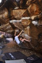 Bouldering in Hueco Tanks on 04/11/2016 with Blue Lizard Climbing and Yoga

Filename: SRM_20160411_1706310.jpg
Aperture: f/3.5
Shutter Speed: 1/320
Body: Canon EOS 20D
Lens: Canon EF 16-35mm f/2.8 L
