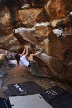 Bouldering in Hueco Tanks on 04/11/2016 with Blue Lizard Climbing and Yoga

Filename: SRM_20160411_1706340.jpg
Aperture: f/3.5
Shutter Speed: 1/320
Body: Canon EOS 20D
Lens: Canon EF 16-35mm f/2.8 L