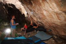 Bouldering in Hueco Tanks on 11/24/2016 with Blue Lizard Climbing and Yoga