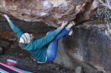 Bouldering in Hueco Tanks on 12/09/2016 with Blue Lizard Climbing and Yoga