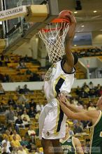 Isma'il Muhammad dunks on LeMoyne.                                                                                                                                                                                                                             

Filename: img_4079_std.jpg
Aperture: f/2.8
Shutter Speed: 1/500
Body: Canon EOS DIGITAL REBEL
Lens: Canon EF 80-200mm f/2.8 L