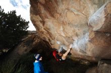 Bouldering in Hueco Tanks on 12/25/2016 with Blue Lizard Climbing and Yoga