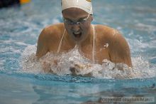 Laura Heiser placed 5th in the women's 100 yd breaststroke against UVA

Filename: crw_3794_std.jpg
Aperture: f/2.8
Shutter Speed: 1/500
Body: Canon EOS DIGITAL REBEL
Lens: Canon EF 80-200mm f/2.8 L