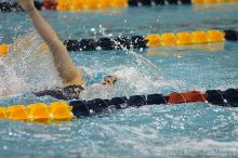 Anna Saum placed 4th versus UVA in the women's 100 yd backstroke

Filename: crw_3753_std.jpg
Aperture: f/4.0
Shutter Speed: 1/500
Body: Canon EOS DIGITAL REBEL
Lens: Canon EF 300mm f/2.8 L IS