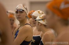 Vesna Stojanovska and team placed 3rd in the 4x200 yd freestyle relay against UVA

Filename: crw_3807_std.jpg
Aperture: f/2.8
Shutter Speed: 1/500
Body: Canon EOS DIGITAL REBEL
Lens: Canon EF 80-200mm f/2.8 L