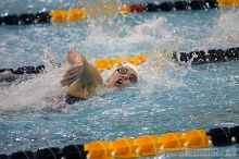 Vesna Stojanovska placed 5th in the women's 500 yd freestyle against UVA

Filename: crw_3773_std.jpg
Aperture: f/2.8
Shutter Speed: 1/500
Body: Canon EOS DIGITAL REBEL
Lens: Canon EF 80-200mm f/2.8 L