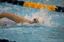 Vesna Stojanovska and team placed 3rd in the 4x200 yd freestyle relay against UVA

Filename: crw_3813_std.jpg
Aperture: f/2.8
Shutter Speed: 1/500
Body: Canon EOS DIGITAL REBEL
Lens: Canon EF 80-200mm f/2.8 L