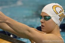 Anna Saum placed 4th versus UVA in the women's 100 yd backstroke

Filename: crw_3750_std.jpg
Aperture: f/4.0
Shutter Speed: 1/500
Body: Canon EOS DIGITAL REBEL
Lens: Canon EF 300mm f/2.8 L IS