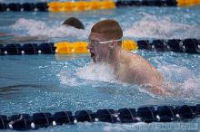 Alex Williams placed 4th in the 100m breaststroke against FSU, UMD and VT

Filename: crw_3031_std.jpg
Aperture: f/2.8
Shutter Speed: 1/500
Body: Canon EOS DIGITAL REBEL
Lens: Canon EF 80-200mm f/2.8 L