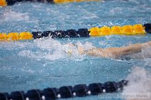 Jaclyn Kets placed 6th in the 100m backstroke against FSU, UMD and VT

Filename: crw_2956_std.jpg
Aperture: f/2.8
Shutter Speed: 1/500
Body: Canon EOS DIGITAL REBEL
Lens: Canon EF 80-200mm f/2.8 L