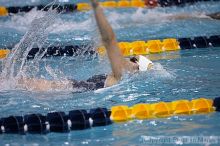 Michelle Maguire placed 6th in the 200m medley against FSU, UMD and VT

Filename: crw_3037_std.jpg
Aperture: f/2.8
Shutter Speed: 1/500
Body: Canon EOS DIGITAL REBEL
Lens: Canon EF 80-200mm f/2.8 L