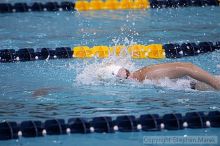 Elizabeth Stowe competed in the 1000m freestyle against FSU, UMD and VT

Filename: crw_2909_std.jpg
Aperture: f/2.8
Shutter Speed: 1/500
Body: Canon EOS DIGITAL REBEL
Lens: Canon EF 80-200mm f/2.8 L