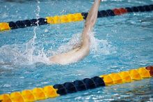 Jeremy Raines competes against the University of Tennessee in the backstroke.

Filename: crw_2223_std.jpg
Aperture: f/2.8
Shutter Speed: 1/640
Body: Canon EOS DIGITAL REBEL
Lens: Canon EF 80-200mm f/2.8 L