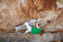 Bouldering in Hueco Tanks on 01/03/2017 with Blue Lizard Climbing and Yoga