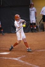 The Lady Longhorns beat the University of North Texas 5-0 in the first game of the double header Wednesday night.

Filename: SRM_20060308_211921_5.jpg
Aperture: f/2.8
Shutter Speed: 1/800
Body: Canon EOS 20D
Lens: Canon EF 80-200mm f/2.8 L