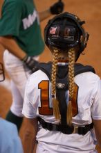 #10, Megan Willis, waiting for a pitch.  The Lady Longhorns beat the University of North Texas 5-0 in the first game of the double header Wednesday night.

Filename: SRM_20060308_212441_6.jpg
Aperture: f/2.8
Shutter Speed: 1/400
Body: Canon EOS 20D
Lens: Canon EF 80-200mm f/2.8 L