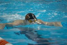 Matthew Lowe of the University of Texas Men's Varsity Swim Team placed 4th in the last heat of the 200 IM Prelims with a time of 1:50.11 at the Speedo American Short Course Championships.

Filename: SRM_20060304_105250_0.jpg
Aperture: f/2.8
Shutter Speed: 1/320
Body: Canon EOS 20D
Lens: Canon EF 80-200mm f/2.8 L